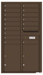 Florence 4C Mailboxes 4C15D-16 Antique Bronze