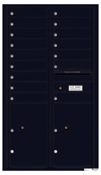 Florence 4C Mailboxes 4C15D-16 Black