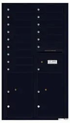 Florence 4C Mailboxes 4C15D-16 Black