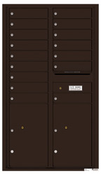 Florence 4C Mailboxes 4C15D-16 Dark Bronze