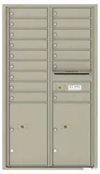 Florence 4C Mailboxes 4C15D-16 Postal Grey