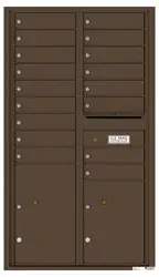 Florence 4C Mailboxes 4C15D-17 Antique Bronze
