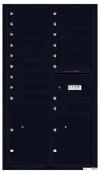 Florence 4C Mailboxes 4C15D-17 Black