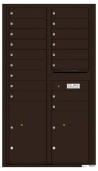 Florence 4C Mailboxes 4C15D-17 Dark Bronze