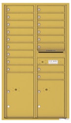 Florence 4C Mailboxes 4C15D-17 Gold Speck