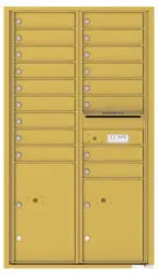 Florence 4C Mailboxes 4C15D-17 Gold Speck