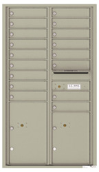 Florence 4C Mailboxes 4C15D-17 Postal Grey