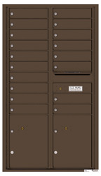 Florence 4C Mailboxes 4C15D-18 Antique Bronze