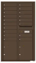 Florence 4C Mailboxes 4C15D-18 Antique Bronze