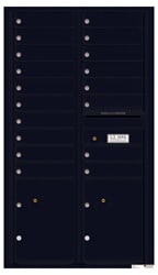 Florence 4C Mailboxes 4C15D-18 Black