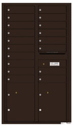 Florence 4C Mailboxes 4C15D-18 Dark Bronze