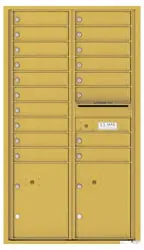 Florence 4C Mailboxes 4C15D-18 Gold Speck