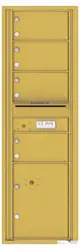 Florence 4C Mailboxes 4C15S-04 Gold Speck