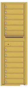 Florence 4C Mailboxes 4C15S-13 Gold Speck