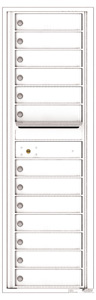 Florence 4C Mailboxes 4C15S-13 White