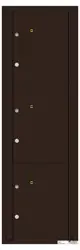 Florence 4C Mailboxes 4C15S-3P Dark Bronze