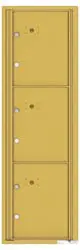 Florence 4C Mailboxes 4C15S-3P Gold Speck