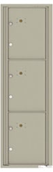 Florence 4C Mailboxes 4C15S-3P Postal Grey