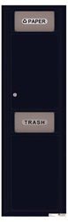 Florence 4C Mailboxes 4C15S-Bin Black