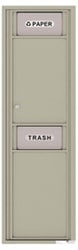 Florence 4C Mailboxes 4C15S-Bin Postal Grey