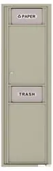 Florence 4C Mailboxes 4C15S-Bin Postal Grey
