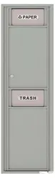 Florence 4C Mailboxes 4C15S-Bin Silver Speck