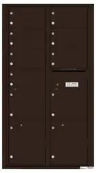 Florence 4C Mailboxes 4C16D-09 Dark Bronze