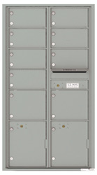 Florence 4C Mailboxes 4C16D-09 Silver Speck