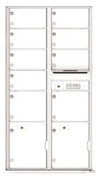 Florence 4C Mailboxes 4C16D-09 White