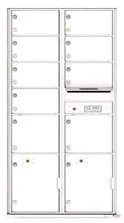 Florence 4C Mailboxes 4C16D-09 White
