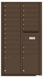 Florence 4C Mailboxes 4C16D-19 Antique Bronze