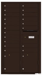 Florence 4C Mailboxes 4C16D-19 Dark Bronze