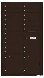 Florence 4C Mailboxes 4C16D-19 Dark Bronze
