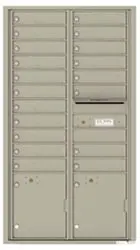 Florence 4C Mailboxes 4C16D-19 Postal Grey