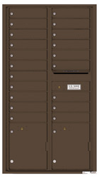 Florence 4C Mailboxes 4C16D-20 Antique Bronze