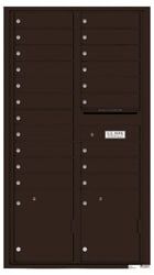 Florence 4C Mailboxes 4C16D-20 Dark Bronze