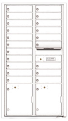 Florence 4C Mailboxes 4C16D-20 White