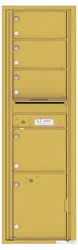 Florence 4C Mailboxes 4C16S-04 Gold Speck