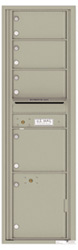 Florence 4C Mailboxes 4C16S-04 Postal Grey