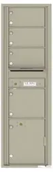 Florence 4C Mailboxes 4C16S-04 Postal Grey