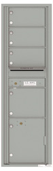 Florence 4C Mailboxes 4C16S-04 Silver Speck