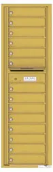 Florence 4C Mailboxes 4C16S-14 Gold Speck
