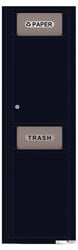 Florence 4C Mailboxes 4C16S-Bin Black