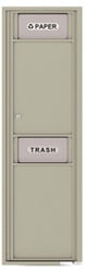 Florence 4C Mailboxes 4C16S-Bin Postal Grey