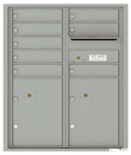 Florence 4C Mailboxes 4CADD-08 Silver Speck