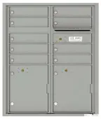 Florence 4C Mailboxes 4CADD-09 Silver Speck