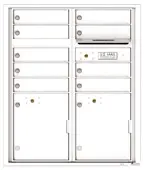 Florence 4C Mailboxes 4CADD-09 White