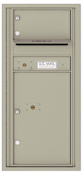 Florence 4C Mailboxes 4CADS-01 Postal Grey