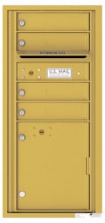 Florence 4C Mailboxes 4CADS-04 Gold Speck