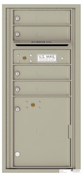 Florence 4C Mailboxes 4CADS-04 Postal Grey